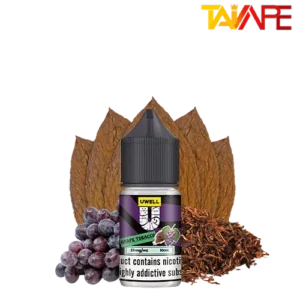 خرید سالت تنباکو انگور یوول (10میل) UWELL GRAPE TOBACCO