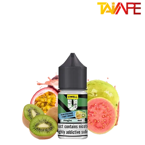 سالت کیوی پشن فروت گواوا یوول (10میل) خرید سالت کیوی پشن فروت گواوا یوول (10میل) UWELL KIWI PASSION FRUIT GUAVA