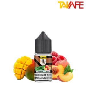 خرید سالت هلو انبه تمشک یوول (10میل) UWELL PEACH MANGO RASPBERRY