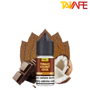 خرید سالت تنباکو نارگیل شکلات یوول (10میل) UWELL TOBACCO COCONUT COCOA