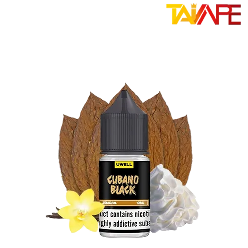 سالت کوبانو بلک یوول (10میل) خرید سالت کوبانو بلک یوول (10میل) UWELL CUBANO BLACK