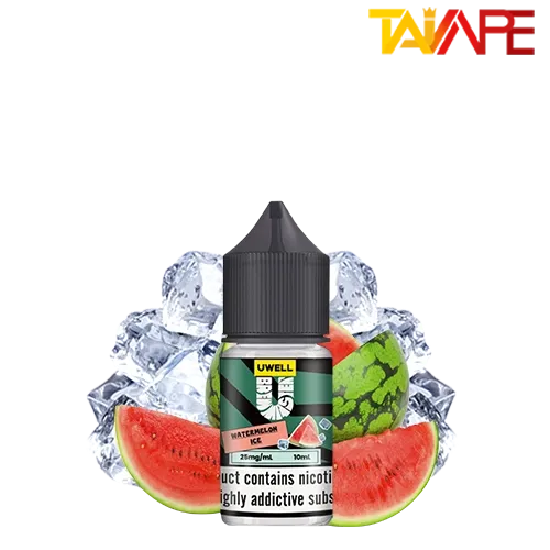سالت هندوانه یخ یوول (10میل) خرید سالت هندوانه یخ یوول (10میل) UWELL WATERMELON ICE
