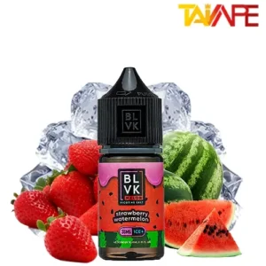 خرید سالت بی ال وی کی توت فرنگی هندوانه یخ BLVK -MELON- STRAWBERRY WATERMELON ICE 30ML