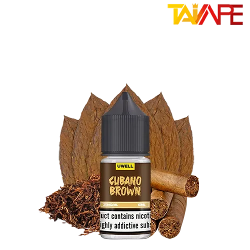 UWELL CUBANO BROWN 10ml-c خرید سالت کوبانو قهوه ای یوول (10میل) UWELL CUBANO BROWN