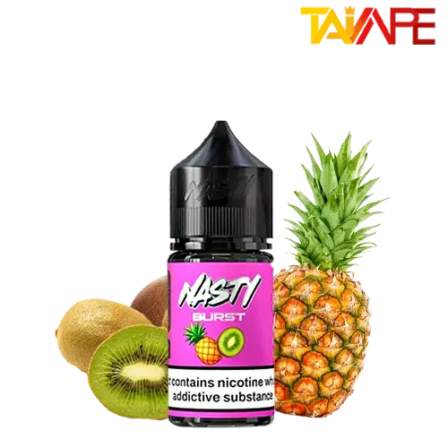 سالت آناناس کیوی نستی (30میل) خرید سالت آناناس کیوی نستی (30میل) NASTY BURST PINEAPPLE KIWI