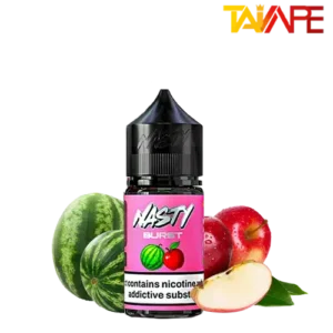 خرید سالت هندوانه سیب نستی (30میل) NASTY BURST WATERMELON APPLE