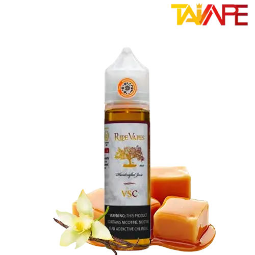 جویس وانیل کارامل شیرین رایپ ویپز خرید جویس وانیل کارامل شیرین رایپ ویپز (60میل) RIPE VAPES VSC