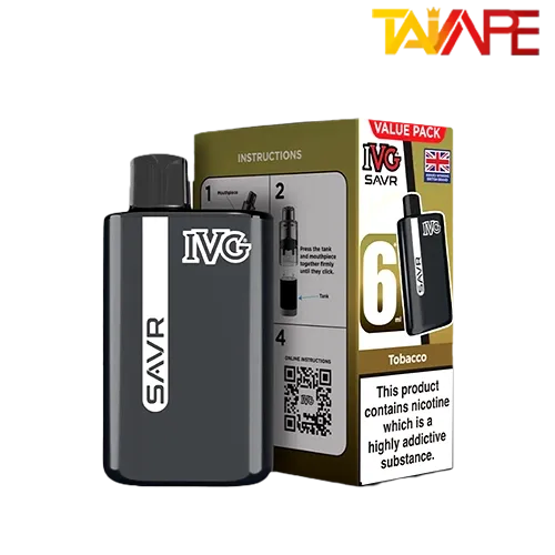 پاد یکبار مصرف آی وی جی 3000 پاف خریدپاد یکبار مصرف آی وی جی 3000 پاف IVG SAVR 3000 PUFFS DISPOSABLE