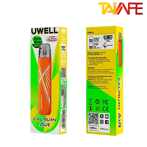 پاد سیستم یوول کالیبرن خرید پاد سیستم یوول کالیبرن ایر UWELL CALIBURN AIR
