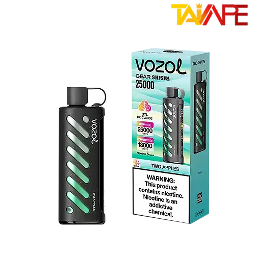 ویپ یکبار مصرف شیشا 25000 پاف وزول خرید ویپ یکبار مصرف شیشا 25000 پاف وزول VOZOL GEAR SHISHA 25000 PUFFS