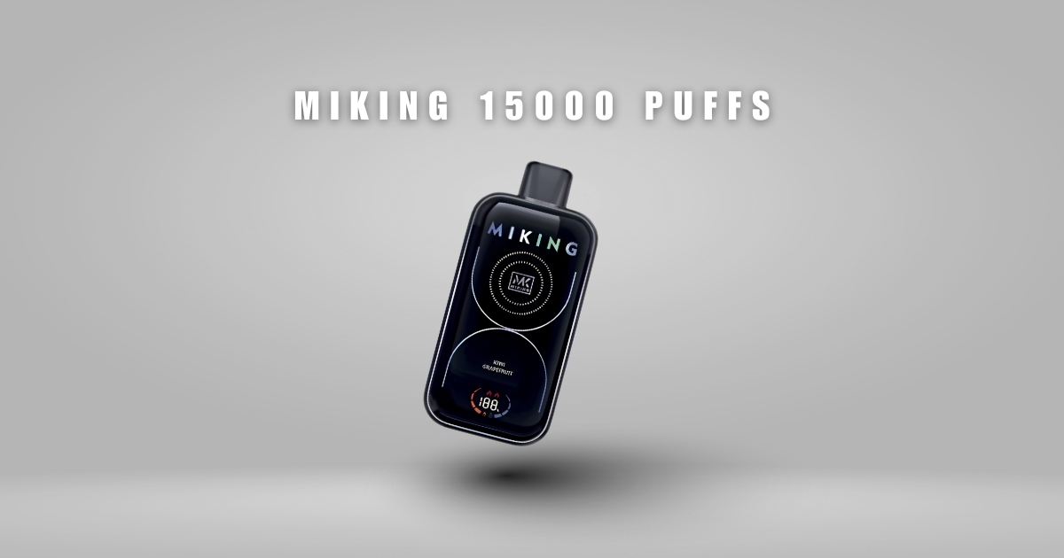 پاد یکبار مصرف 15000 پاف میکینگ MIKING 15000 PUFFS DISPOSABLE