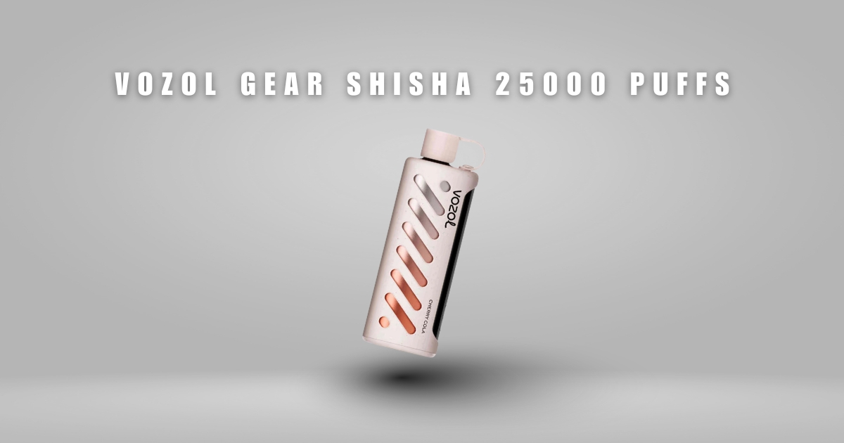 ویپ یکبار مصرف شیشا 25000 پاف وزول VOZOL GEAR SHISHA 25000 PUFFS