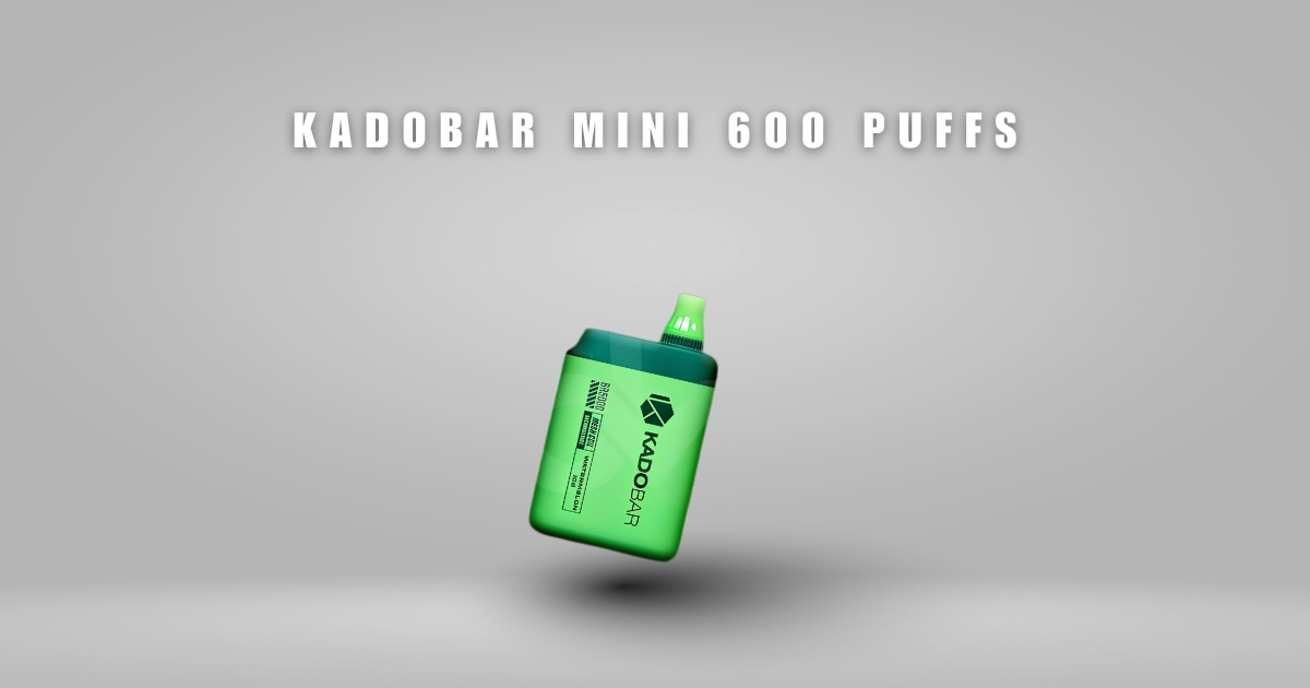 پاد یکبار مصرف کادوبار مینی 600 پاف KADOBAR MINI 600 PUFFS DISPOSABLE