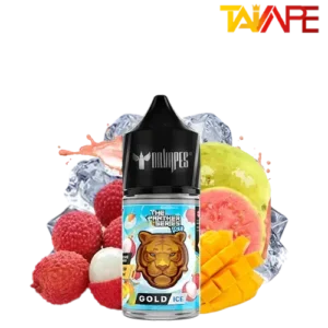 خرید سالت دکتر ویپز لیچی انبه گواوا یخ (30میل) DR.VAPES GOLD ICE